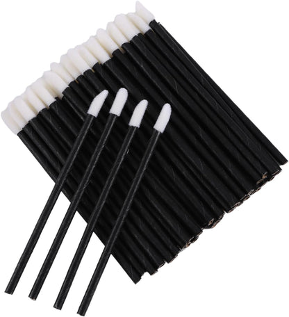 Paper Handle Mini Lip Brush Supplies Spoolies 200Pcs