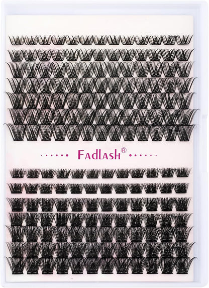 Lash Clusters DIY Eyelash Extensions 168 Clusters Lashes D Curl
