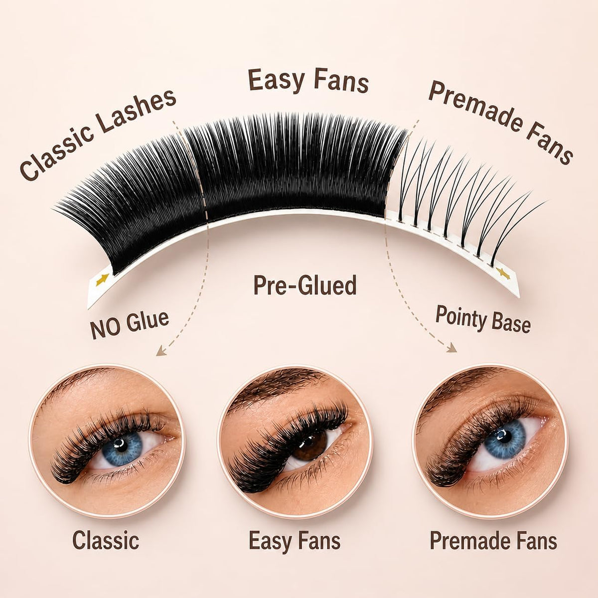 Eyelash Extensions 0.10 D Curl