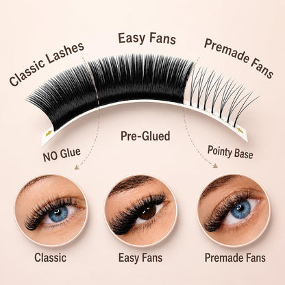 Eyelash Extensions 0.10 D Curl