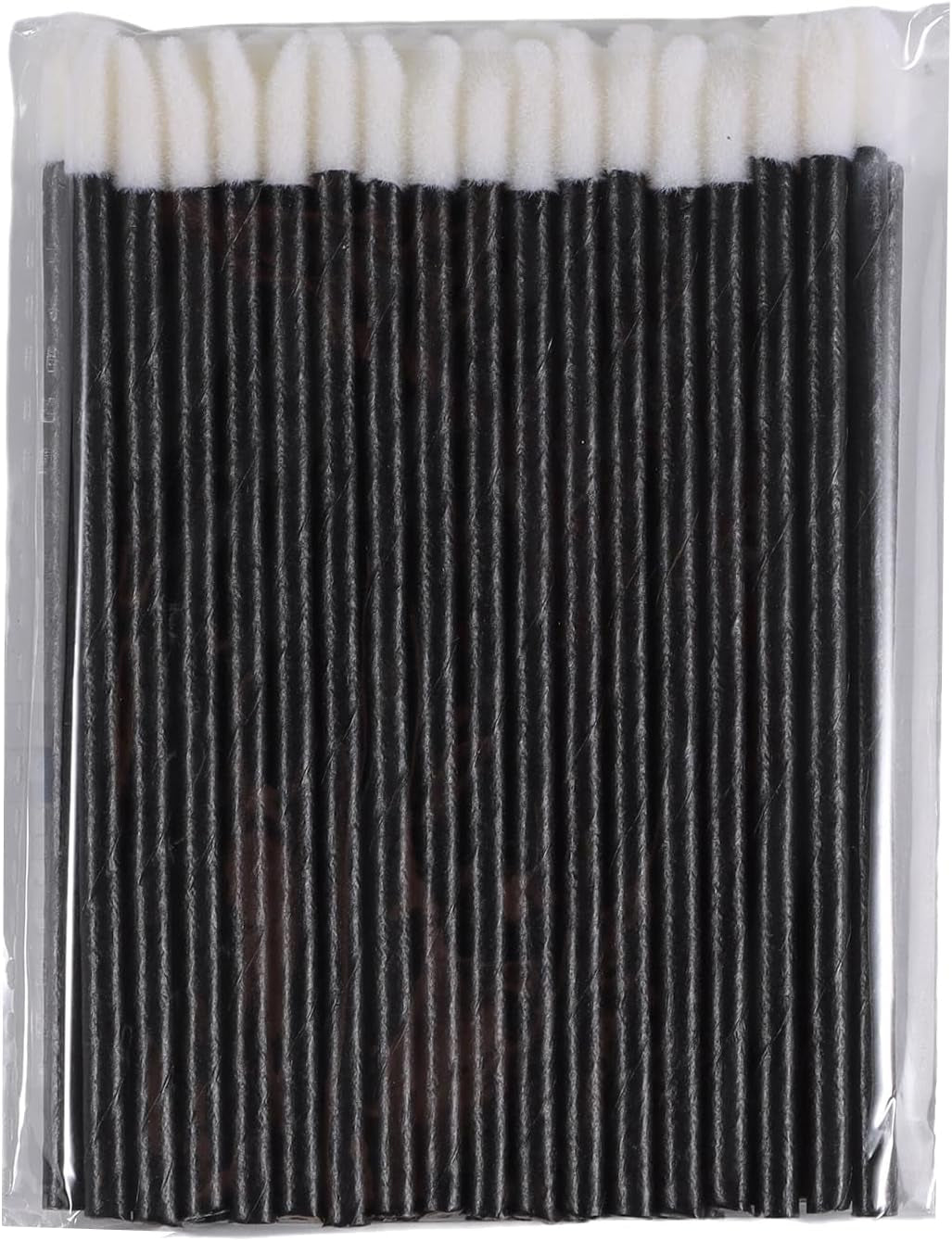 Paper Handle Mini Lip Brush Supplies Spoolies 200Pcs