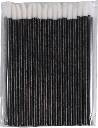 Paper Handle Mini Lip Brush Supplies Spoolies 200Pcs