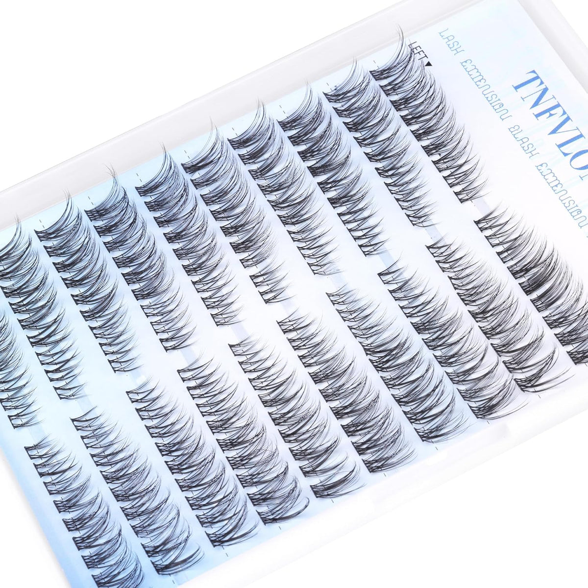 Left & Right Natural Lash Clusters Wispy Cluster Eyelash Extensions