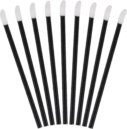 Paper Handle Mini Lip Brush Supplies Spoolies 200Pcs