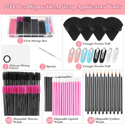 Disposable Makeup Applicators Kit