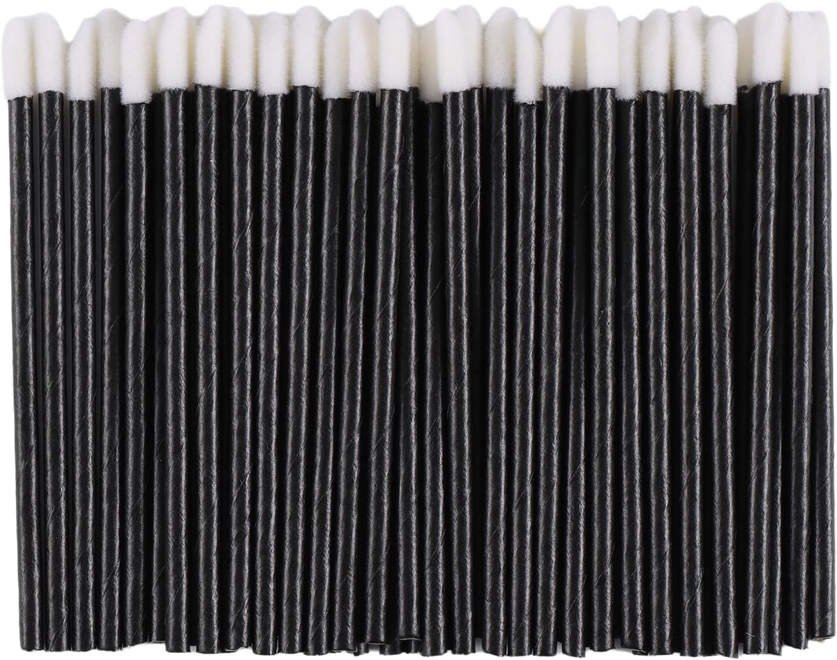 Paper Handle Mini Lip Brush Supplies Spoolies 200Pcs