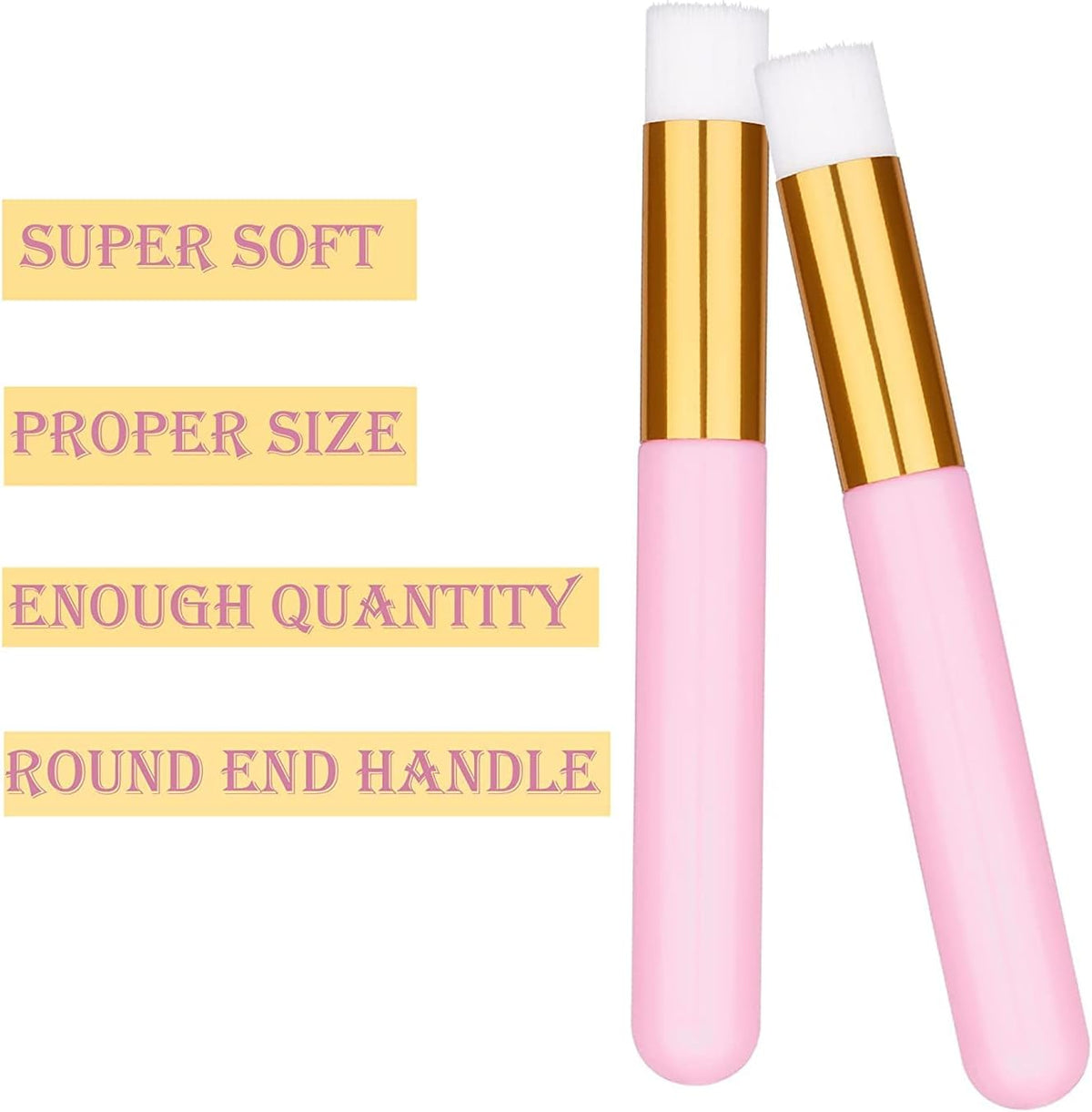 Brushes For Eyelash Extensions 30PCS PINK