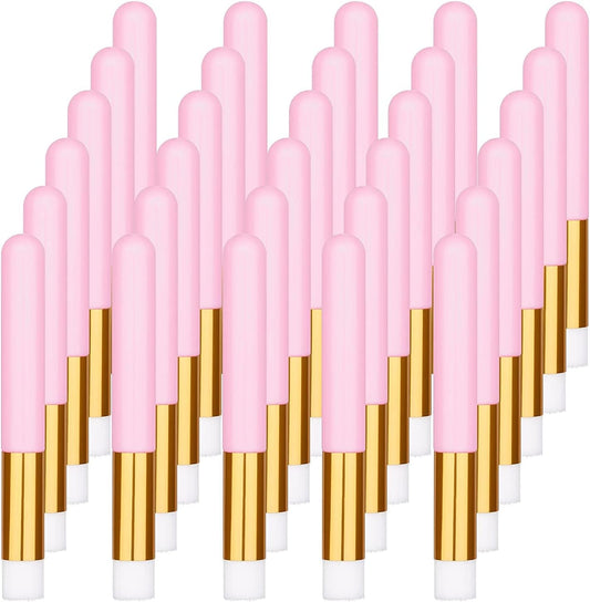 Brushes For Eyelash Extensions 30PCS PINK