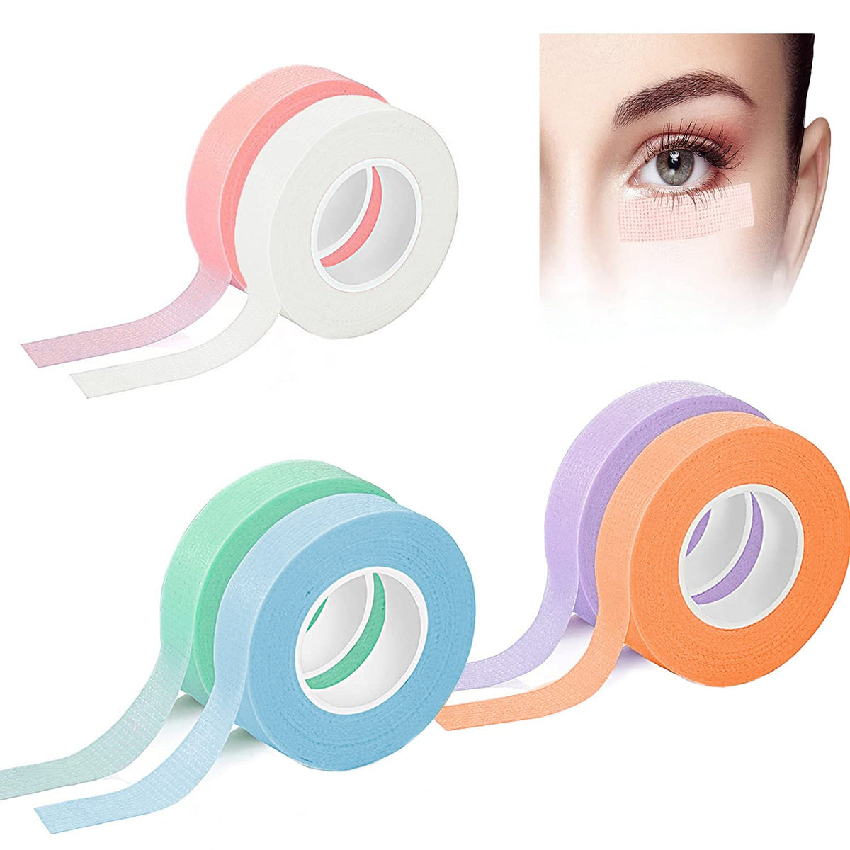 6 Rolls Eyelash Extension Tape
