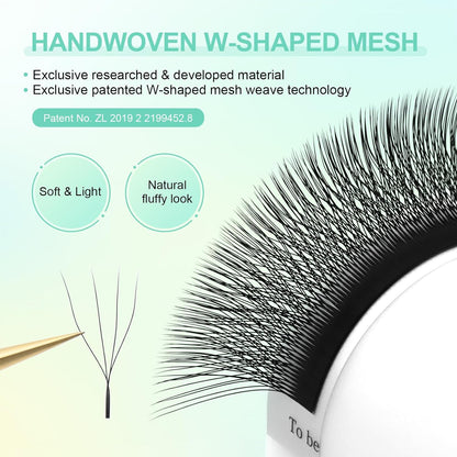 Black Eyelash Extensions 8-15mm