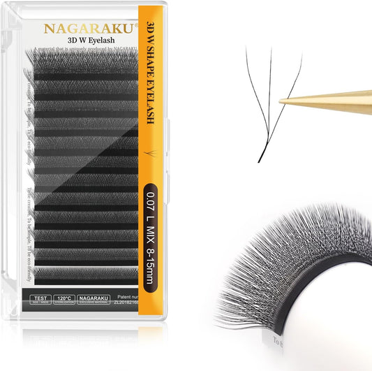 Black Eyelash Extensions 8-15mm