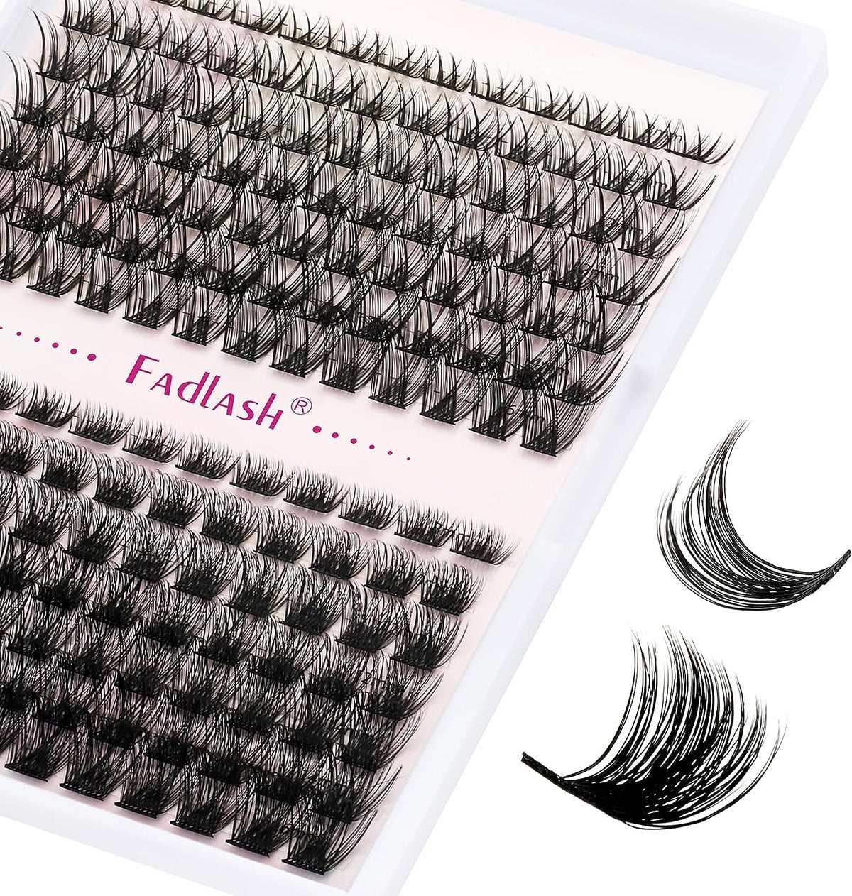 Lash Clusters DIY Eyelash Extensions 168 Clusters Lashes D Curl